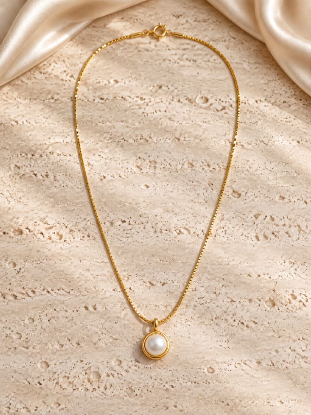 Kiara Anti-Tarnish Chain Pendant