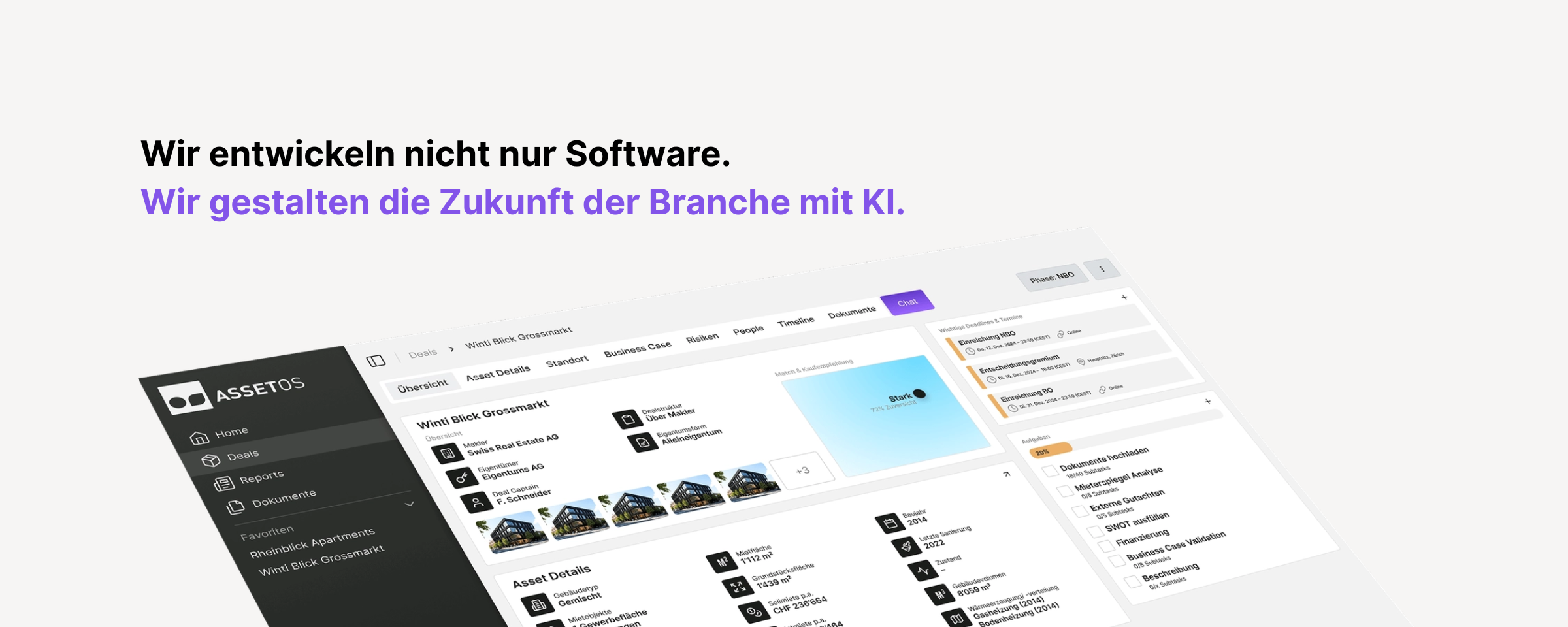 AssetOS AG Titelbild