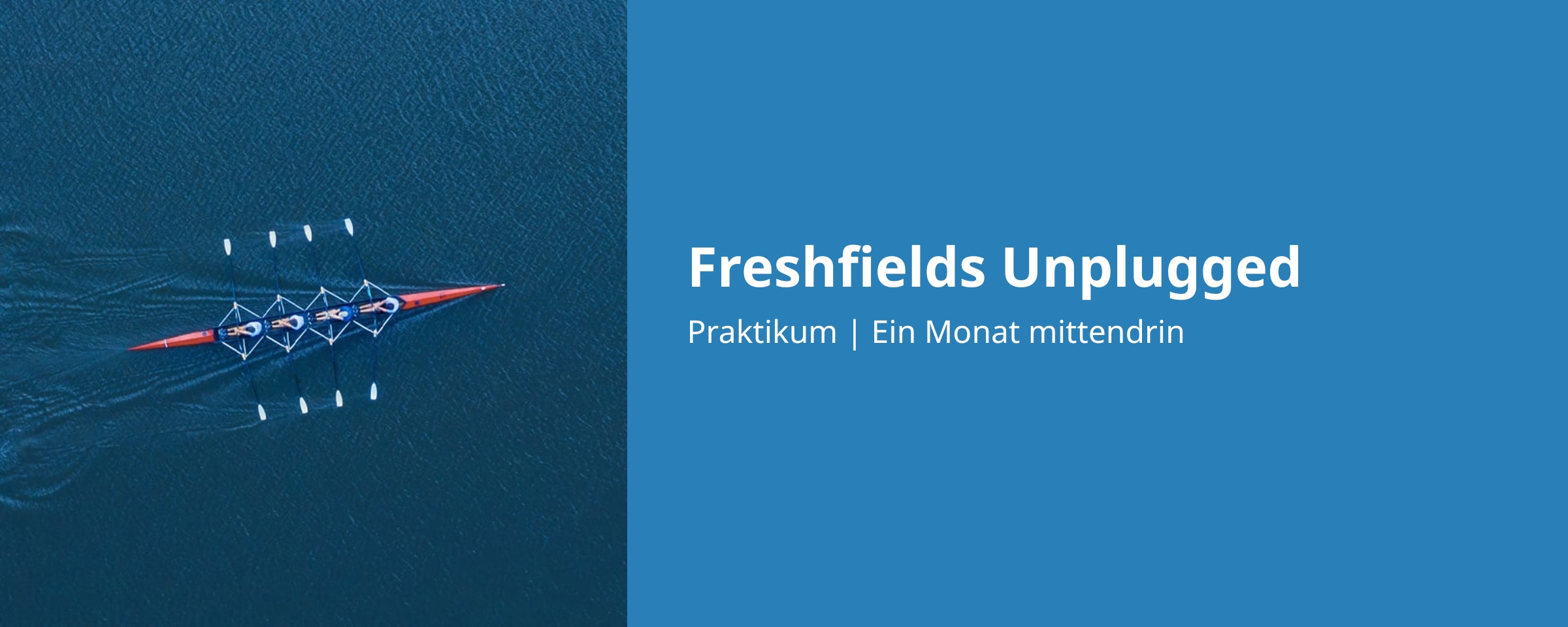Beitrags Bild: Ein Monat mittendrin – Ein Blick auf das Freshfields Unplugged Praktikum