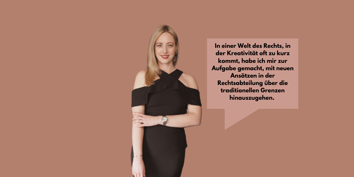Beitrags Bild: KarriereInsights und Impulse für die Rechtsabteilung 2.0 mit der Juristin Mag. Stefanie Thuiner