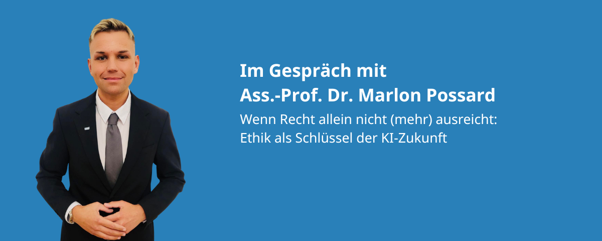Beitrags Bild: Wenn Recht allein nicht (mehr) ausreicht: Ethik als Schlüssel der KI-Zukunft