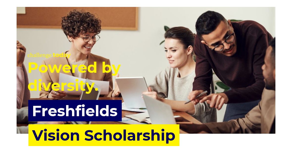 Beitrags Bild: Freshfields Vision Scholarship 2022