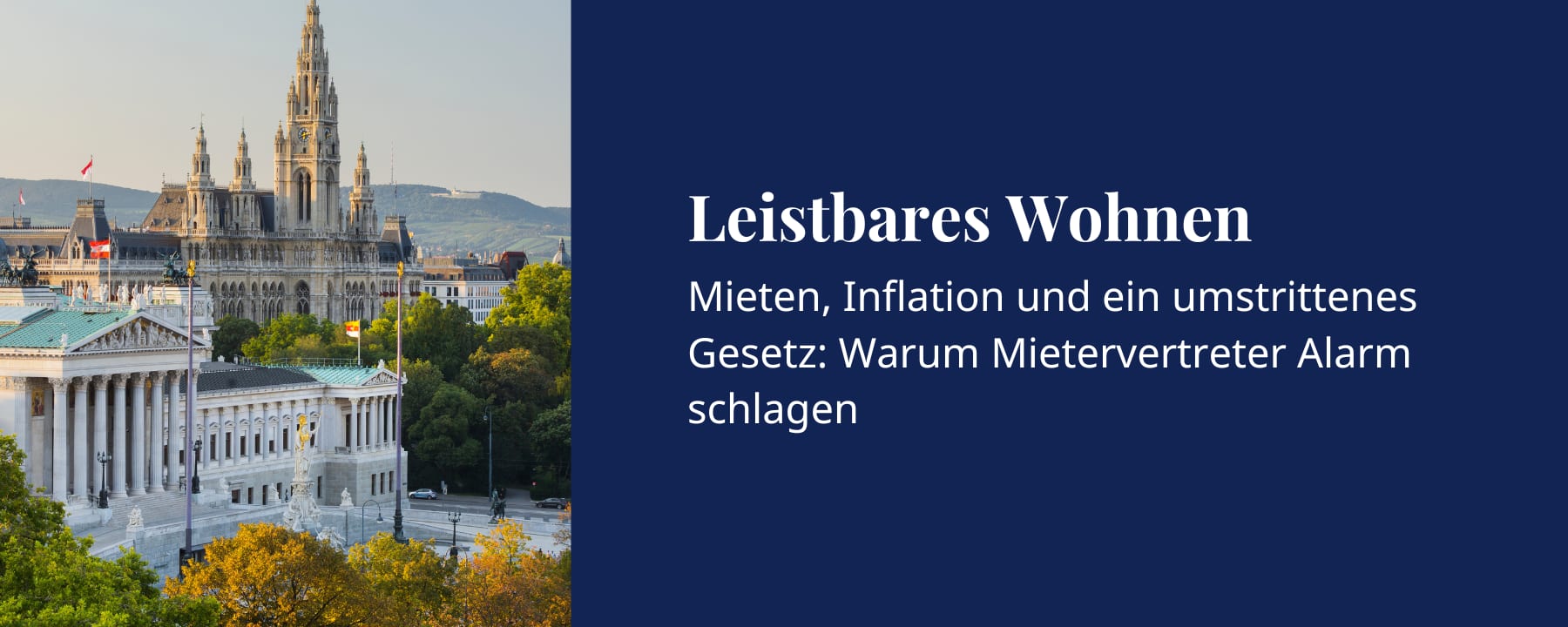 Beitrags Bild: Mieten, Inflation und ein umstrittenes Gesetz: Warum Mietervertreter Alarm schlagen