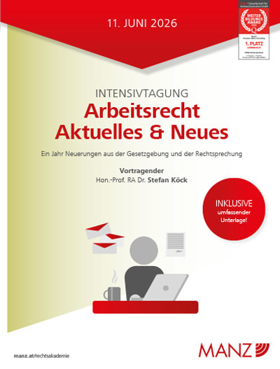 Intensivtagung Arbeitsrecht - Aktuelles & Neues Titelbild