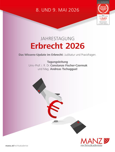 Jahrestagung Erbrecht 2026 Titelbild