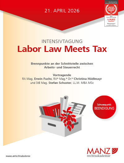 Intensivtagung Labor Law Meets Tax Titelbild