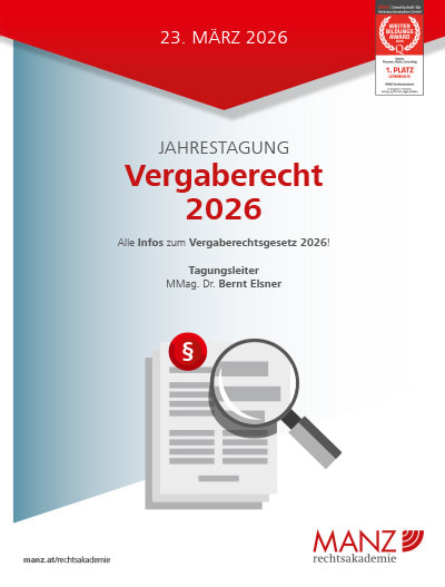 Titelbild der Veranstaltung: Jahrestagung Vergaberecht 2026