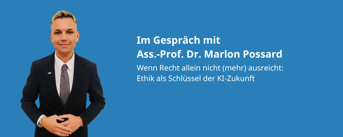 Beitrags Bild: Wenn Recht allein nicht (mehr) ausreicht: Ethik als Schlüssel der KI-Zukunft