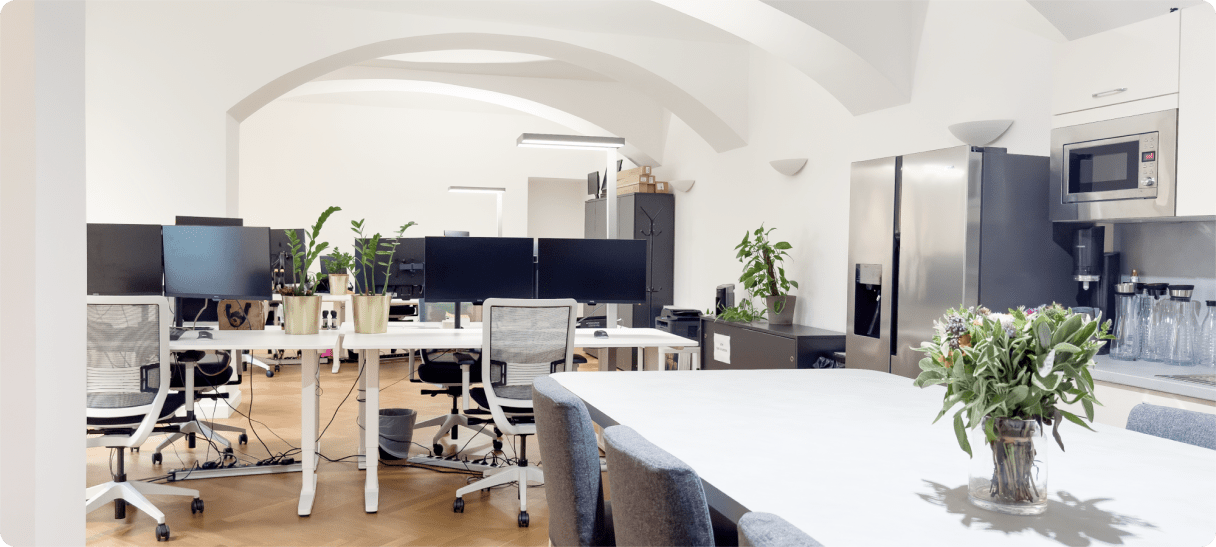 open space desks at simplify tax