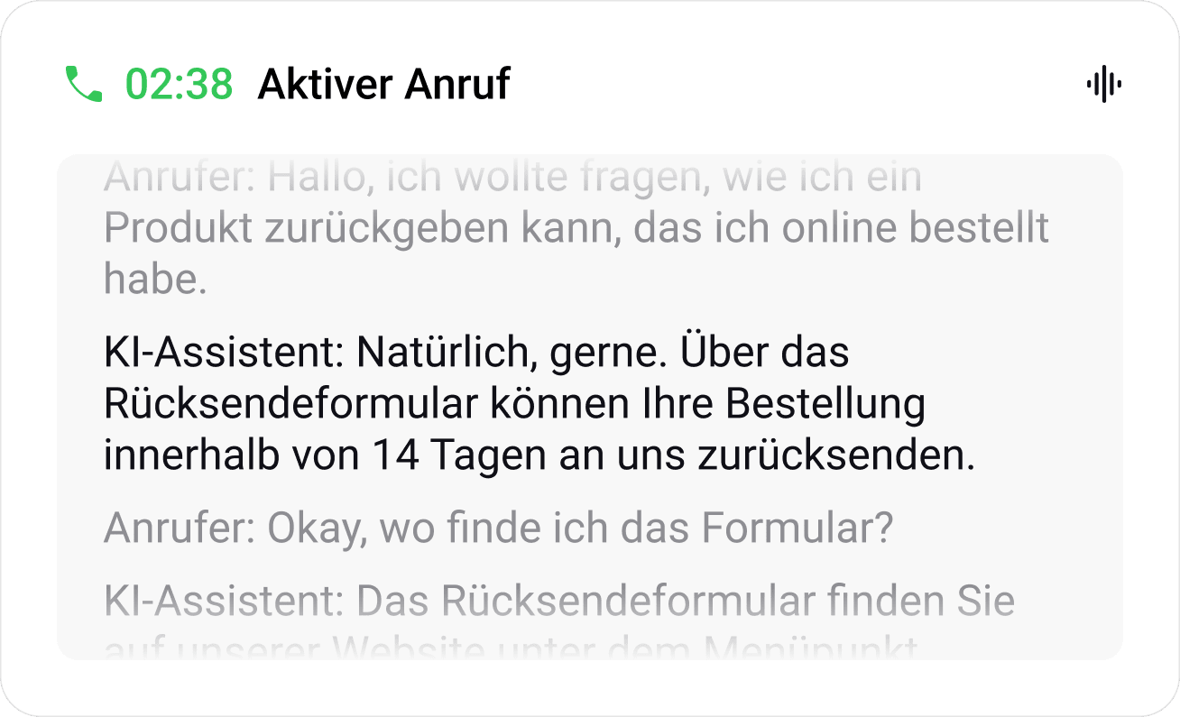 Fonio: Ein KI-Mitarbeiter, der den Support übernimmt
