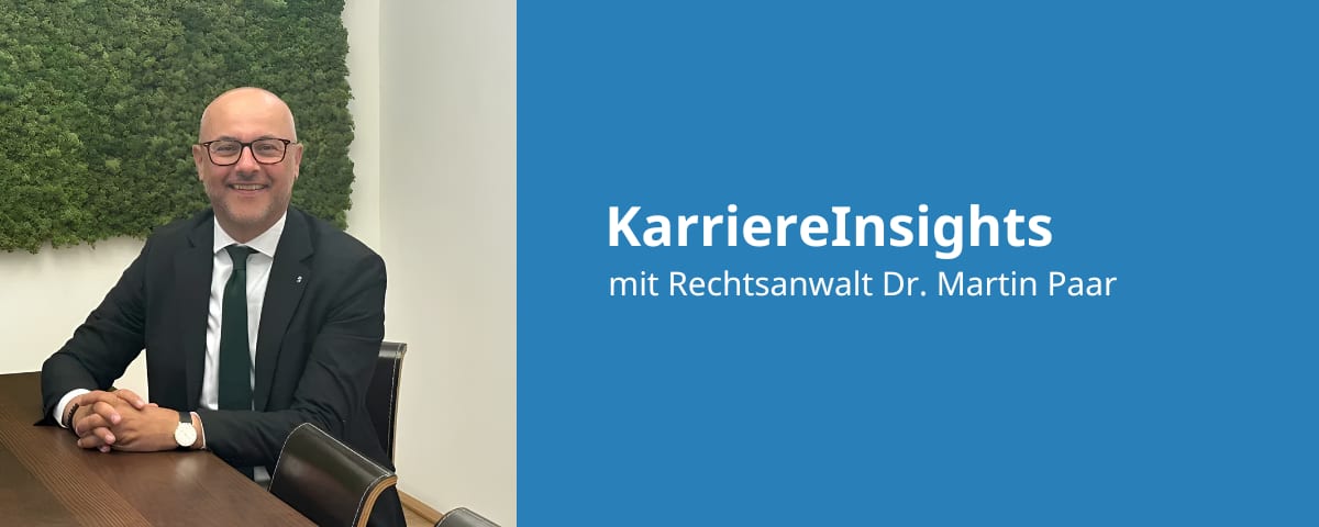 25 Jahre Anwalt der Republik: Dr. Martin Paar über seinen Seitenwechsel von der Finanzprokuratur in die Kanzlei