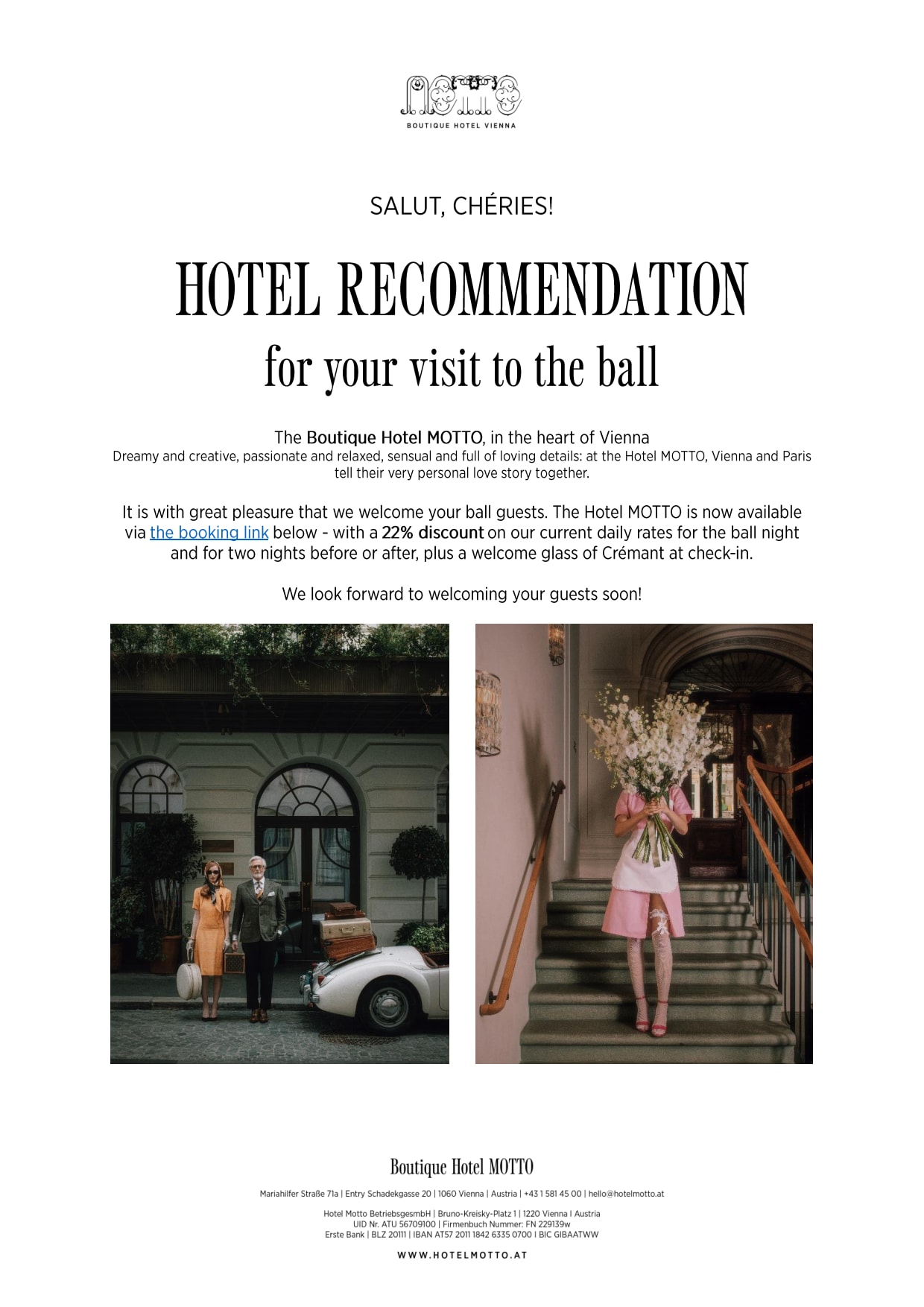 Hotel Motto - Flyer