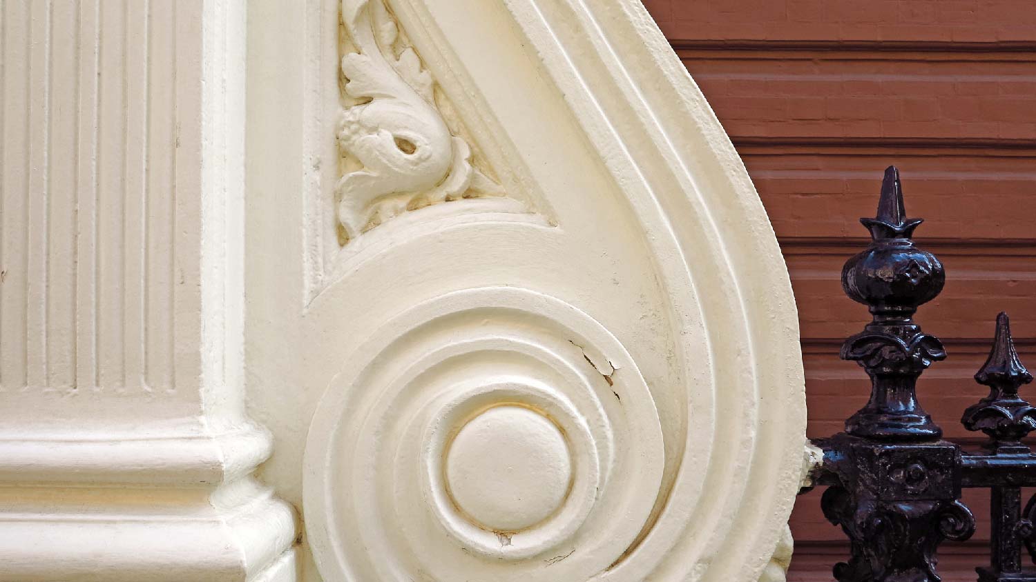 Detail of a Victorian house