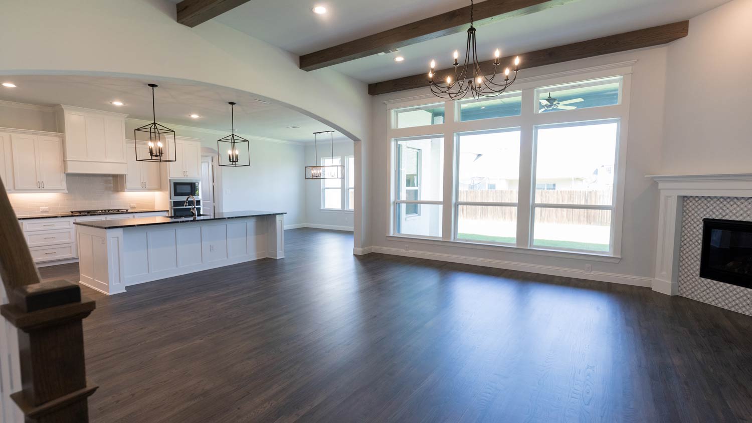 empty modern living room