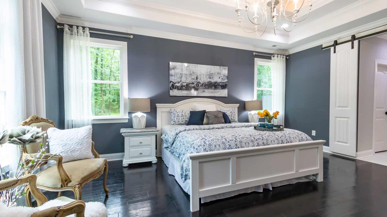 beautifully designed bedroom