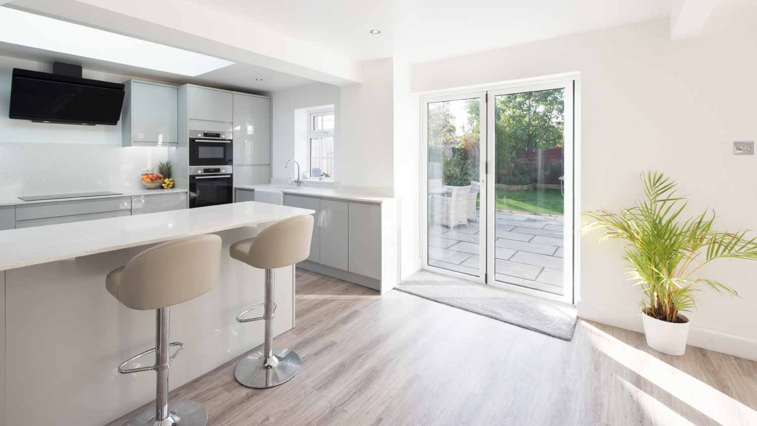 General interior view of a kitchen