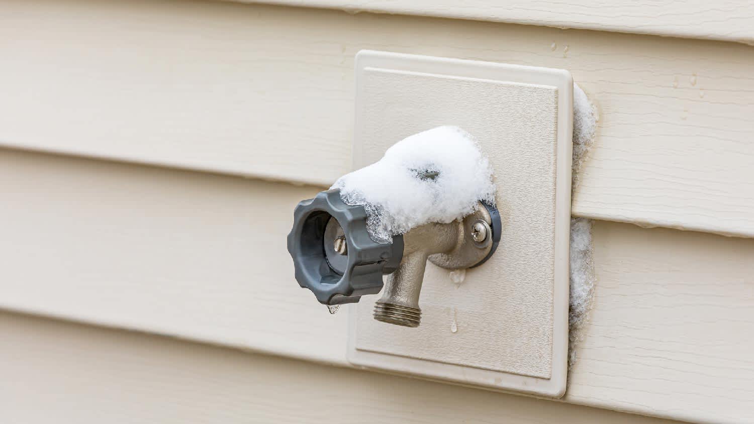 A frost free faucet