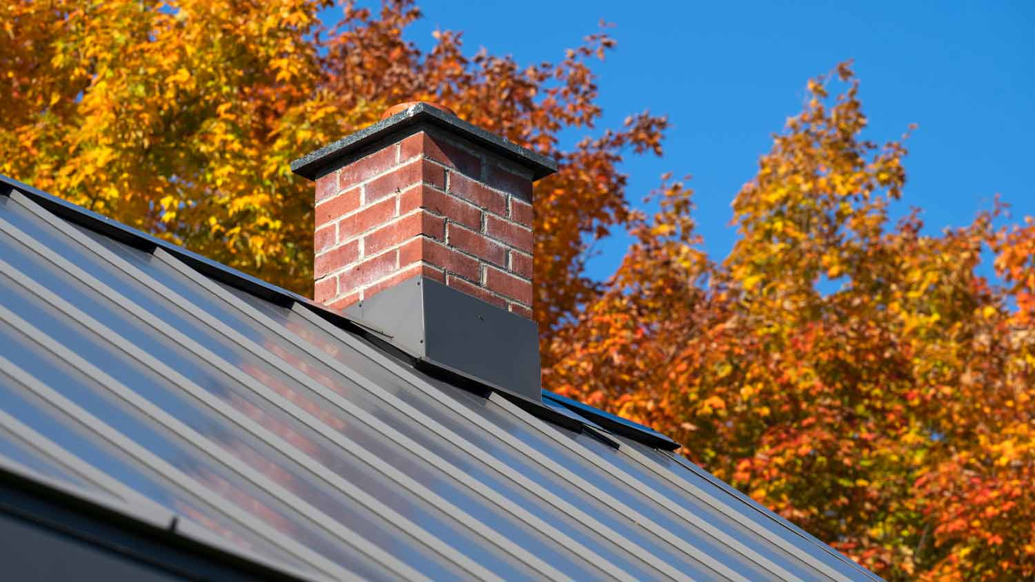 red brick chimney