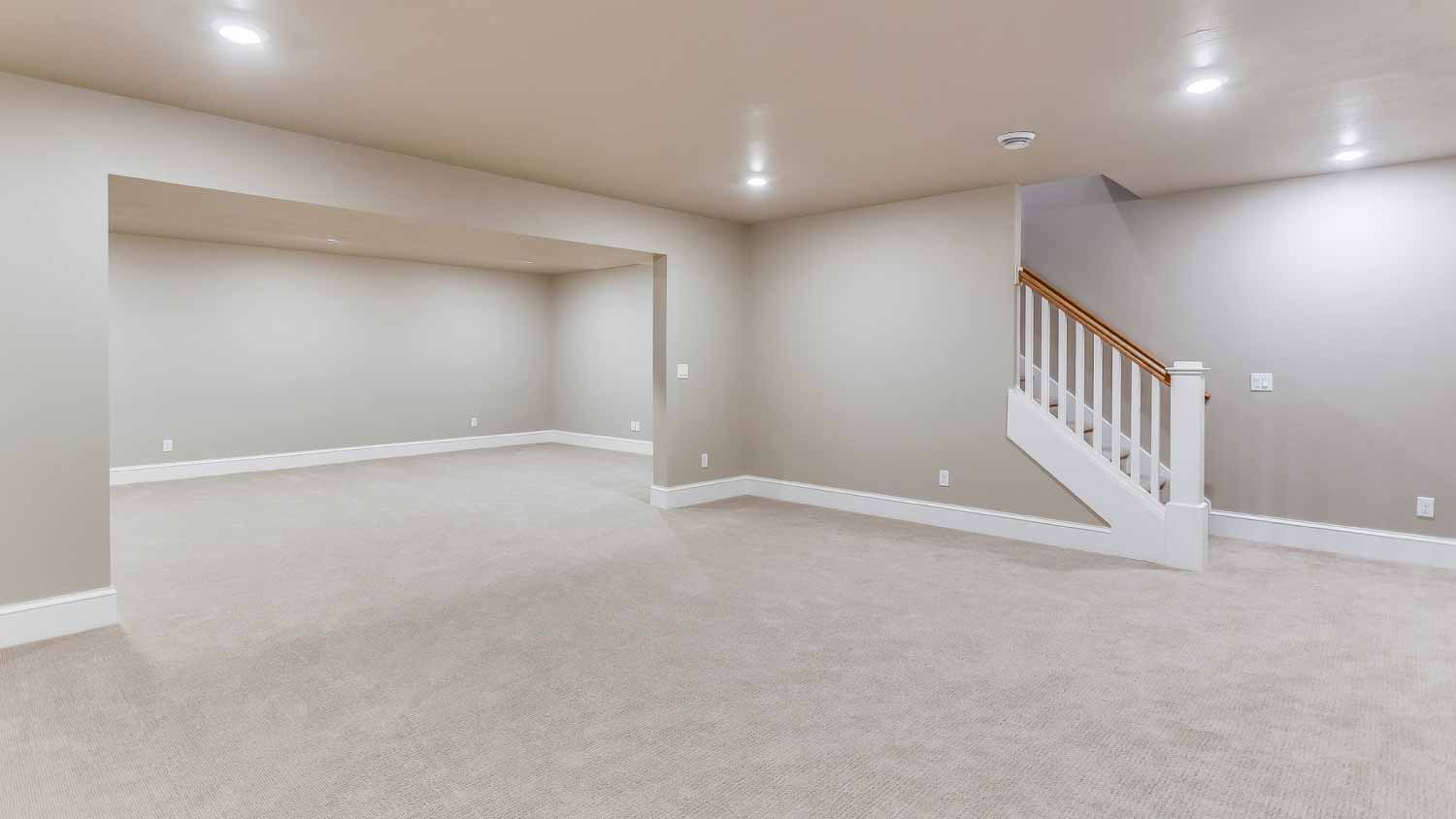 Huge basement and entertainment room