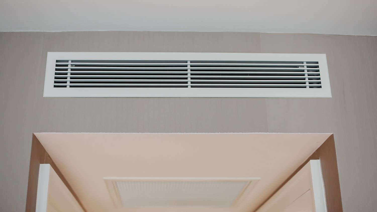 air vent on wall