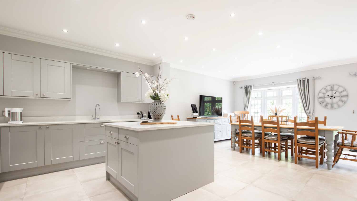 General interior view of a kitchen