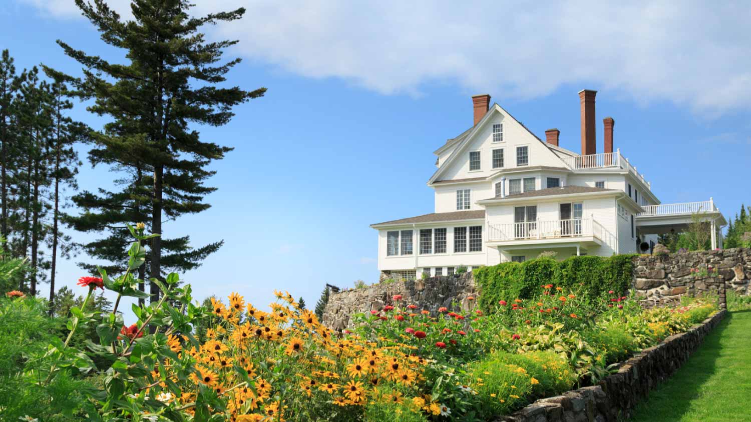 Grand Mansion on a Hill