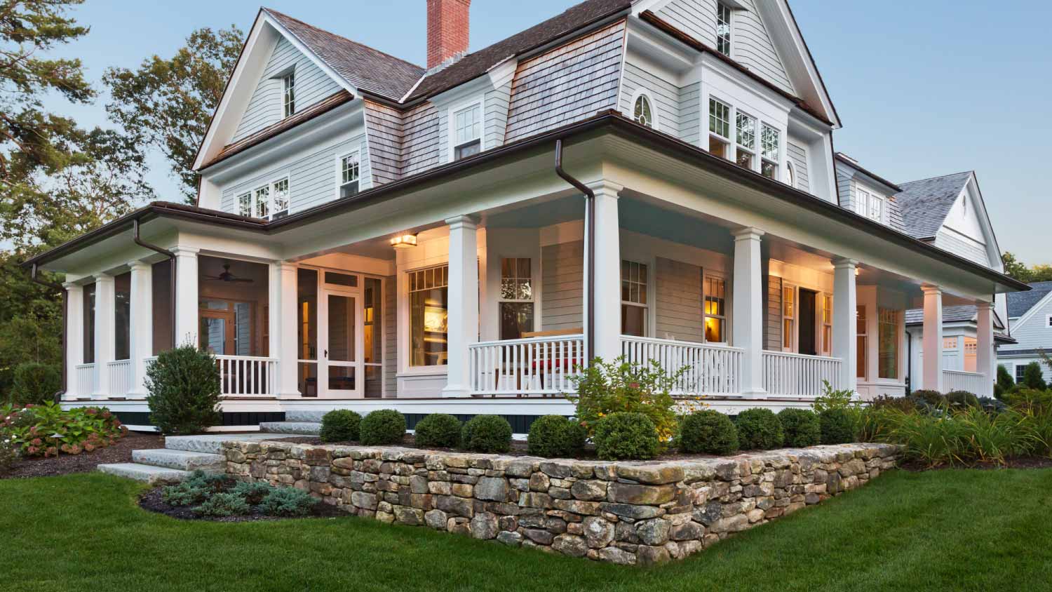 Exterior view of a house