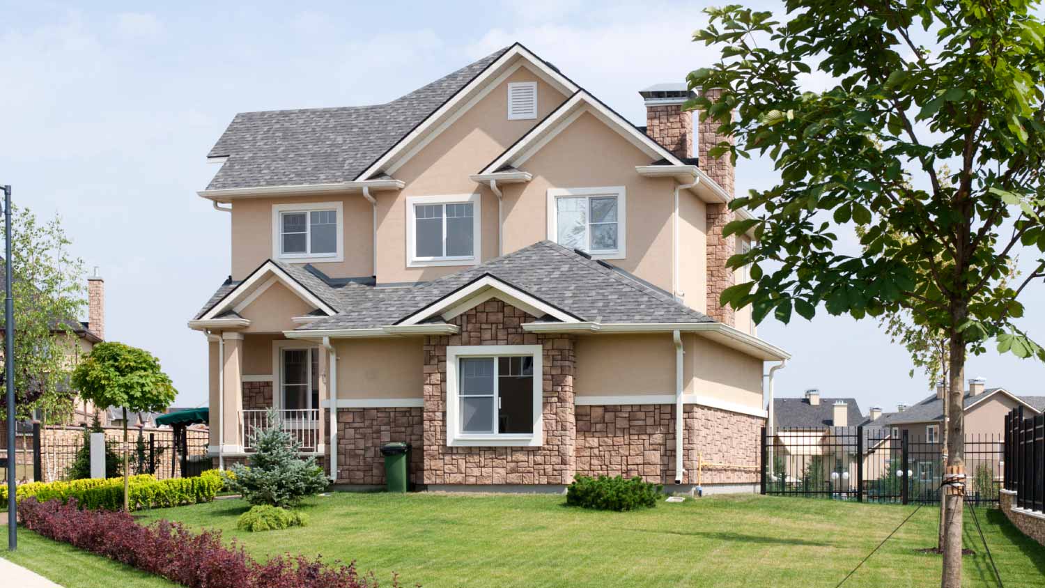 Brand new suburban house