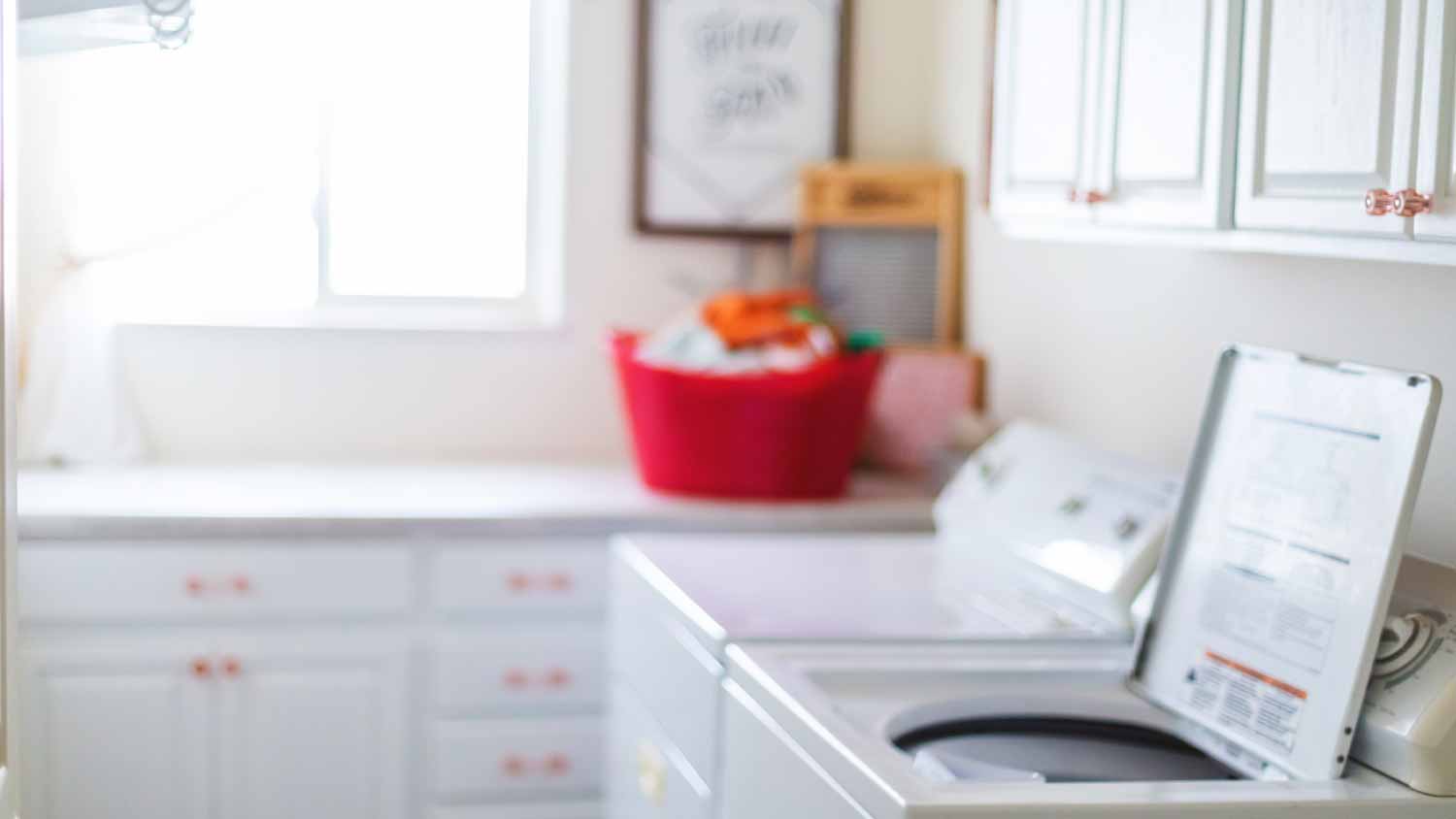 Small laundry room