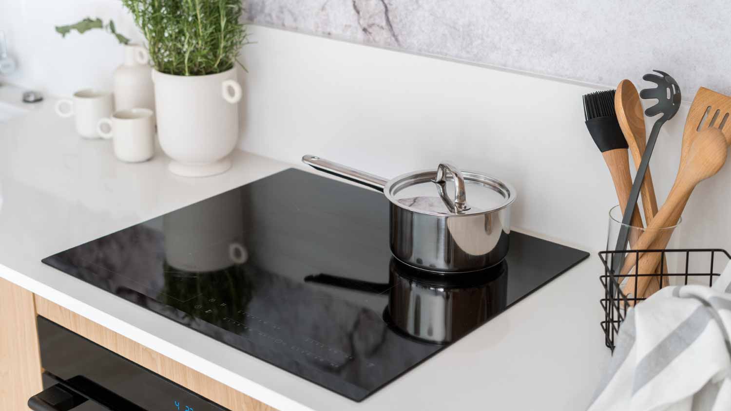modern induction stove