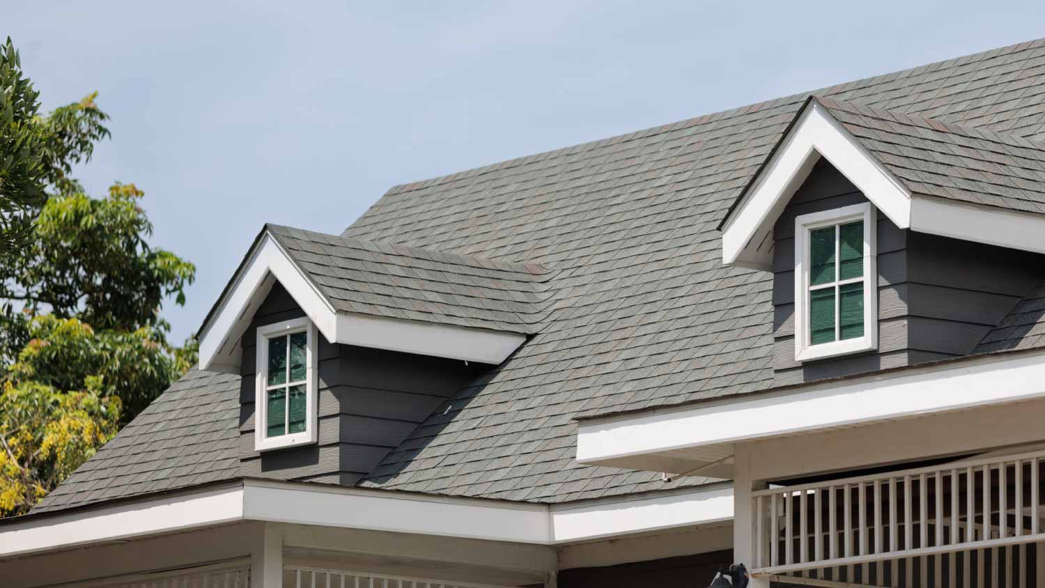 House roof shingles