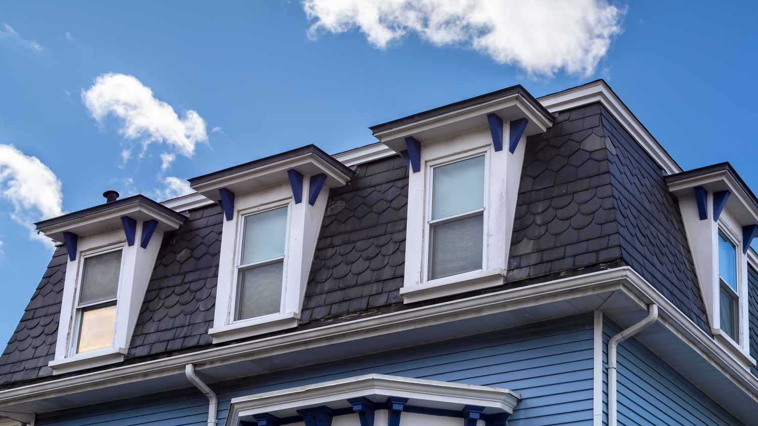 Roof of a single family house