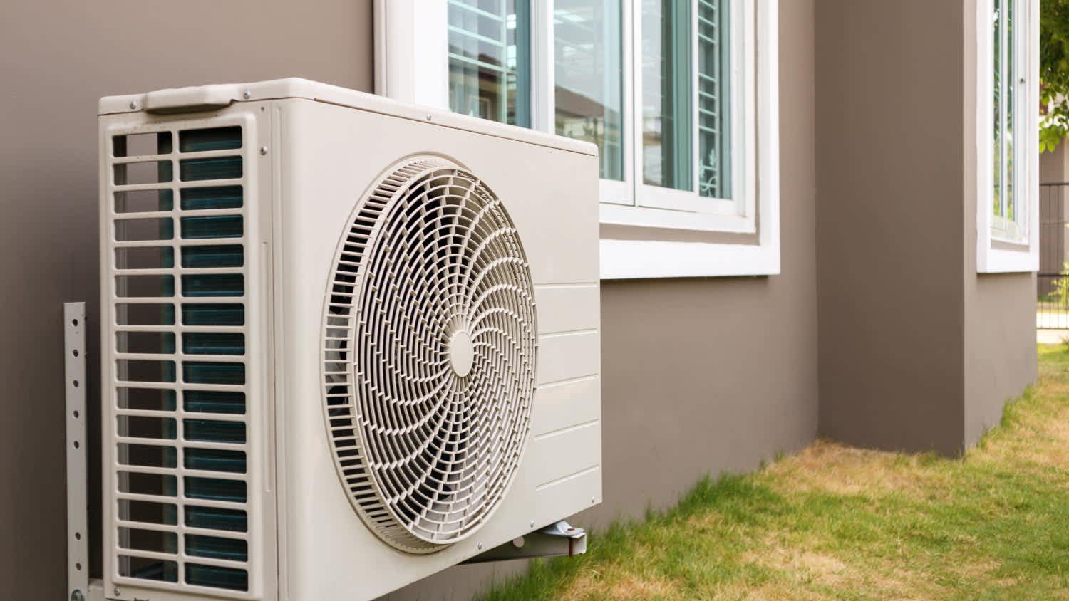 Air conditioner compressor outdoor