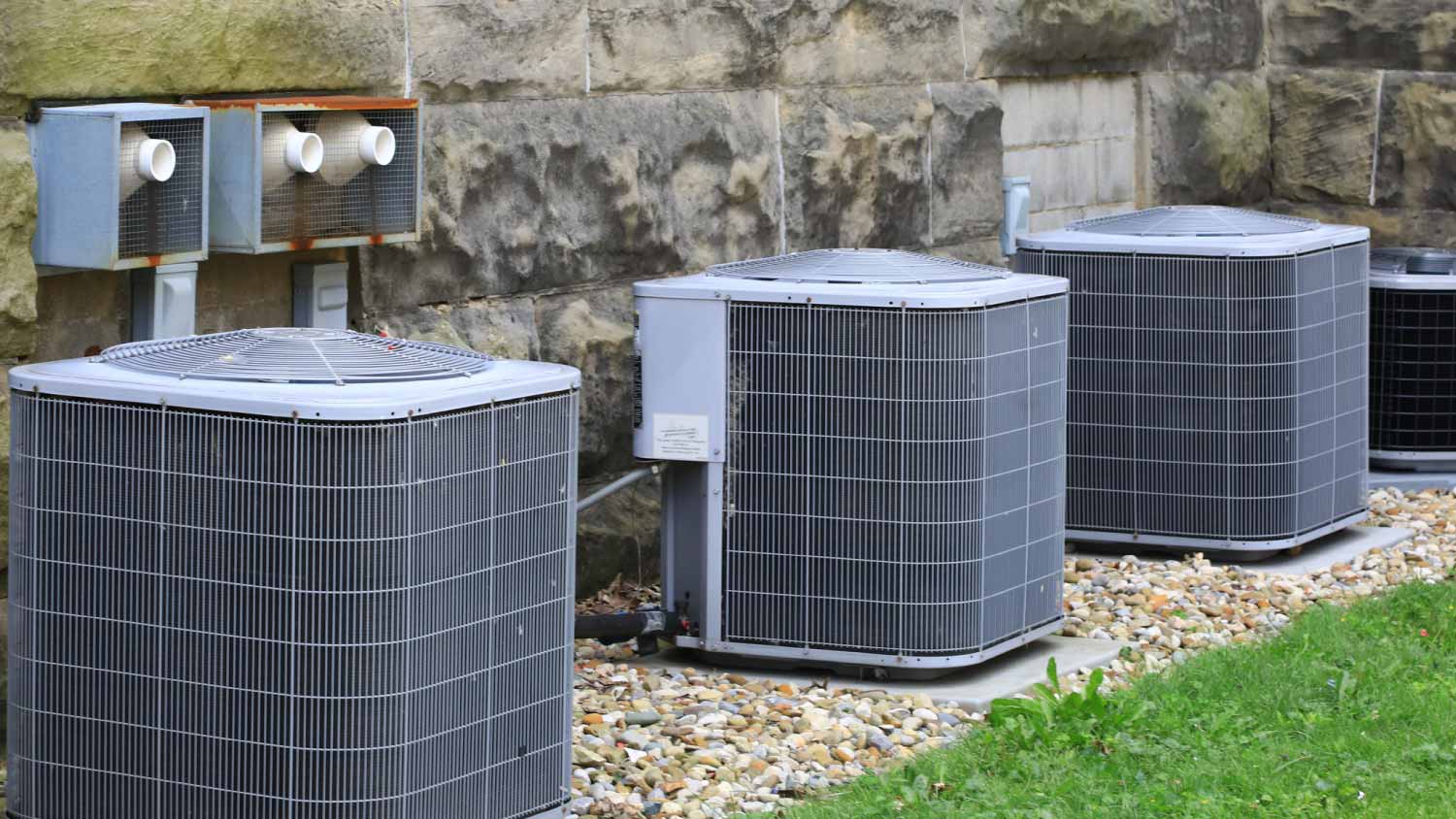 Multiple air conditioner units