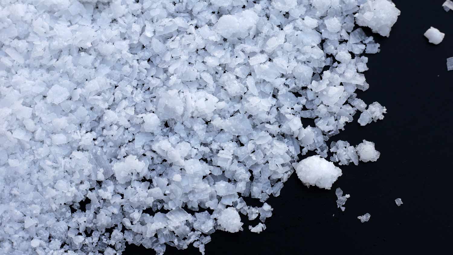 close up of soda blasting pieces
