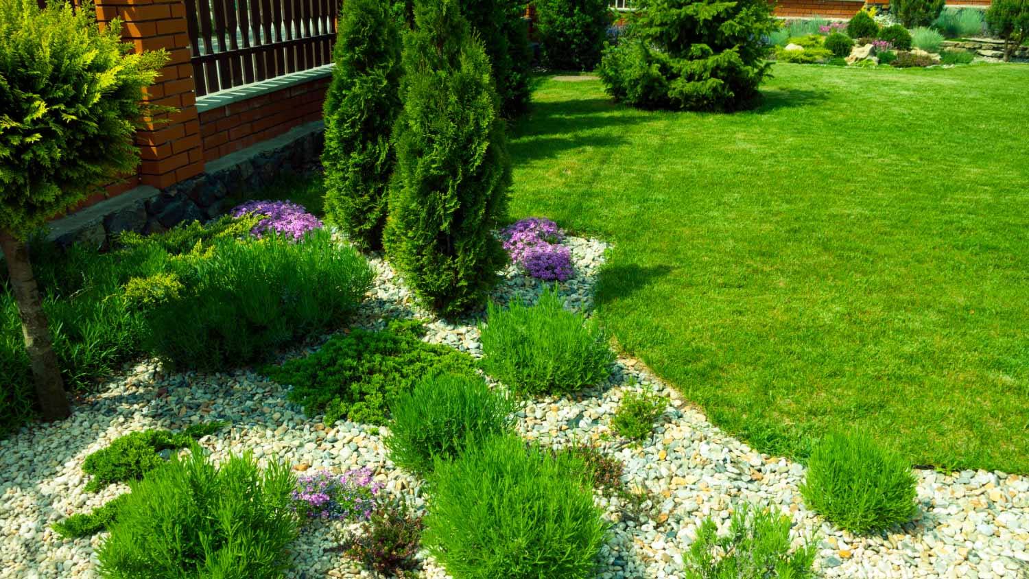 House with botanical garden