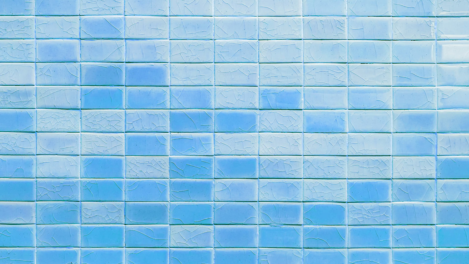 Light blue mosaic tiles texture background