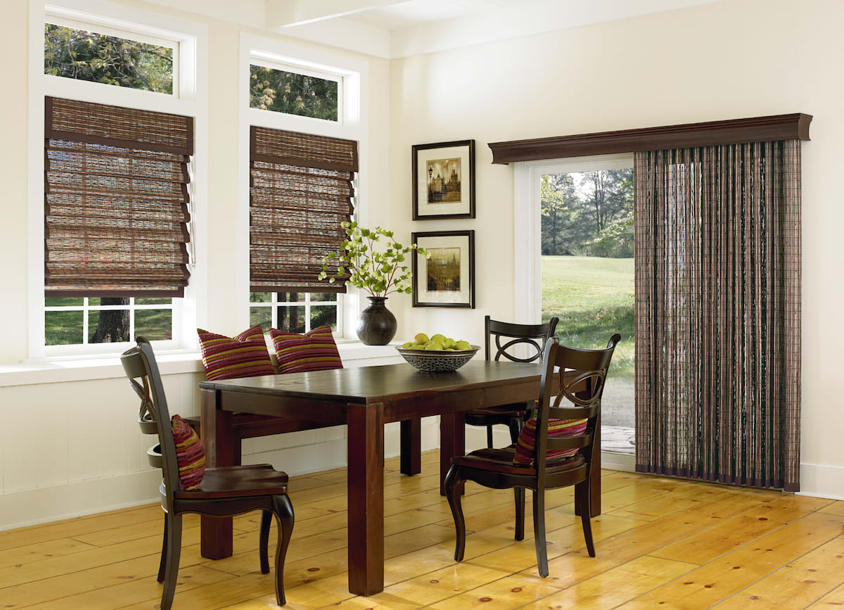woven window blinds