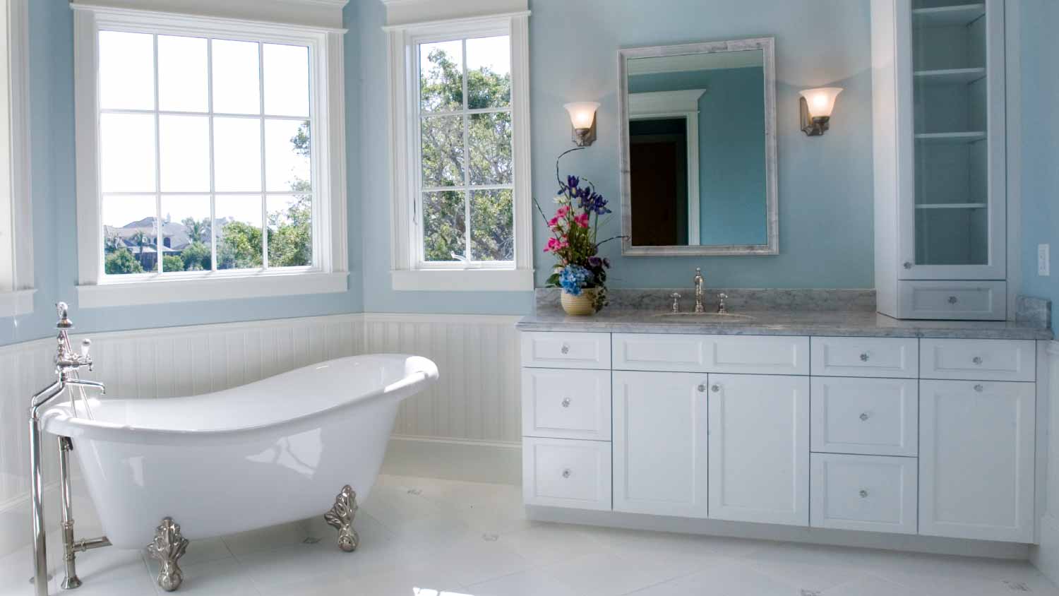 Luxury master bathroom