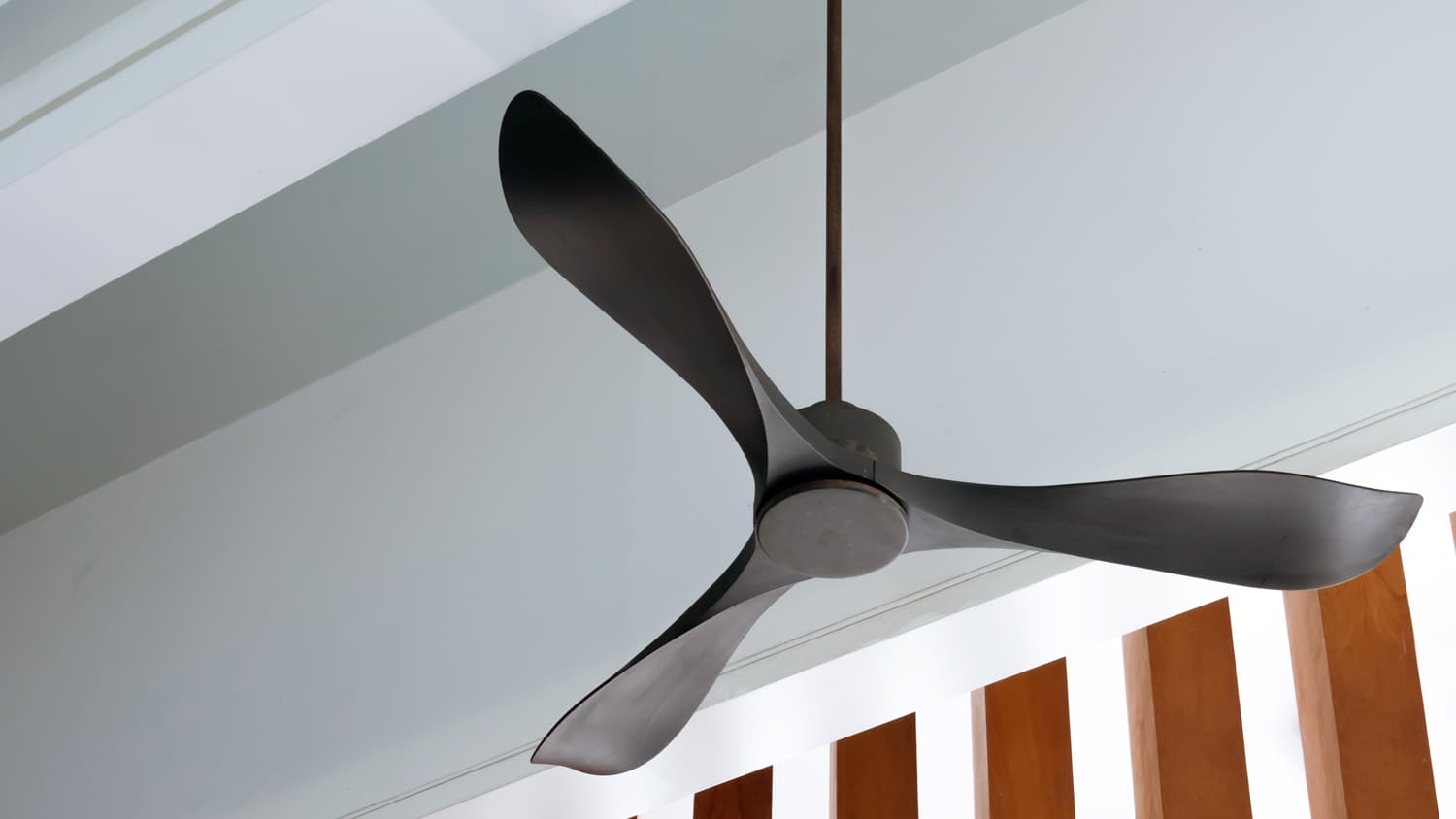 Electric ceiling fan, modern style