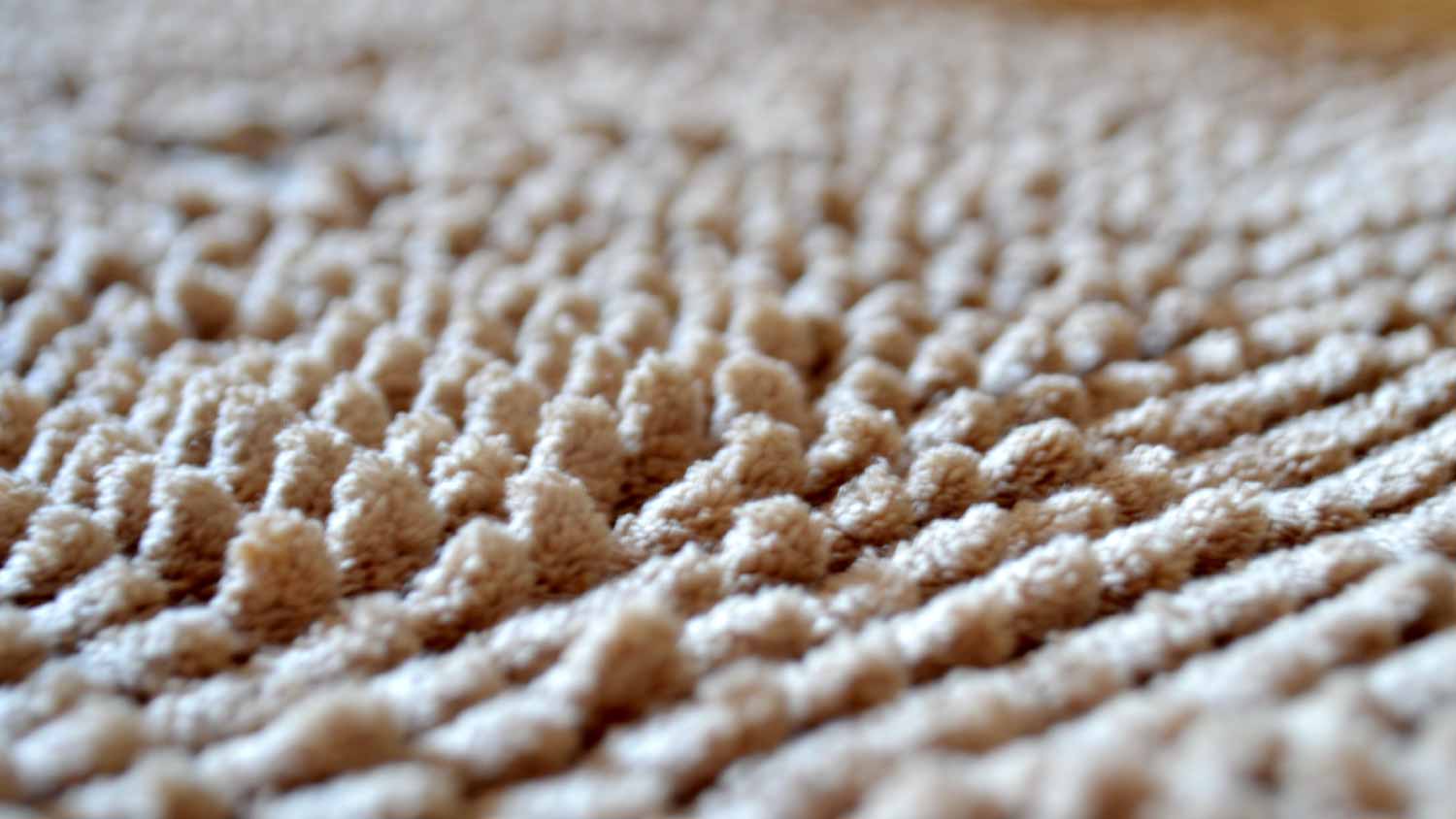 Close up beige carpet