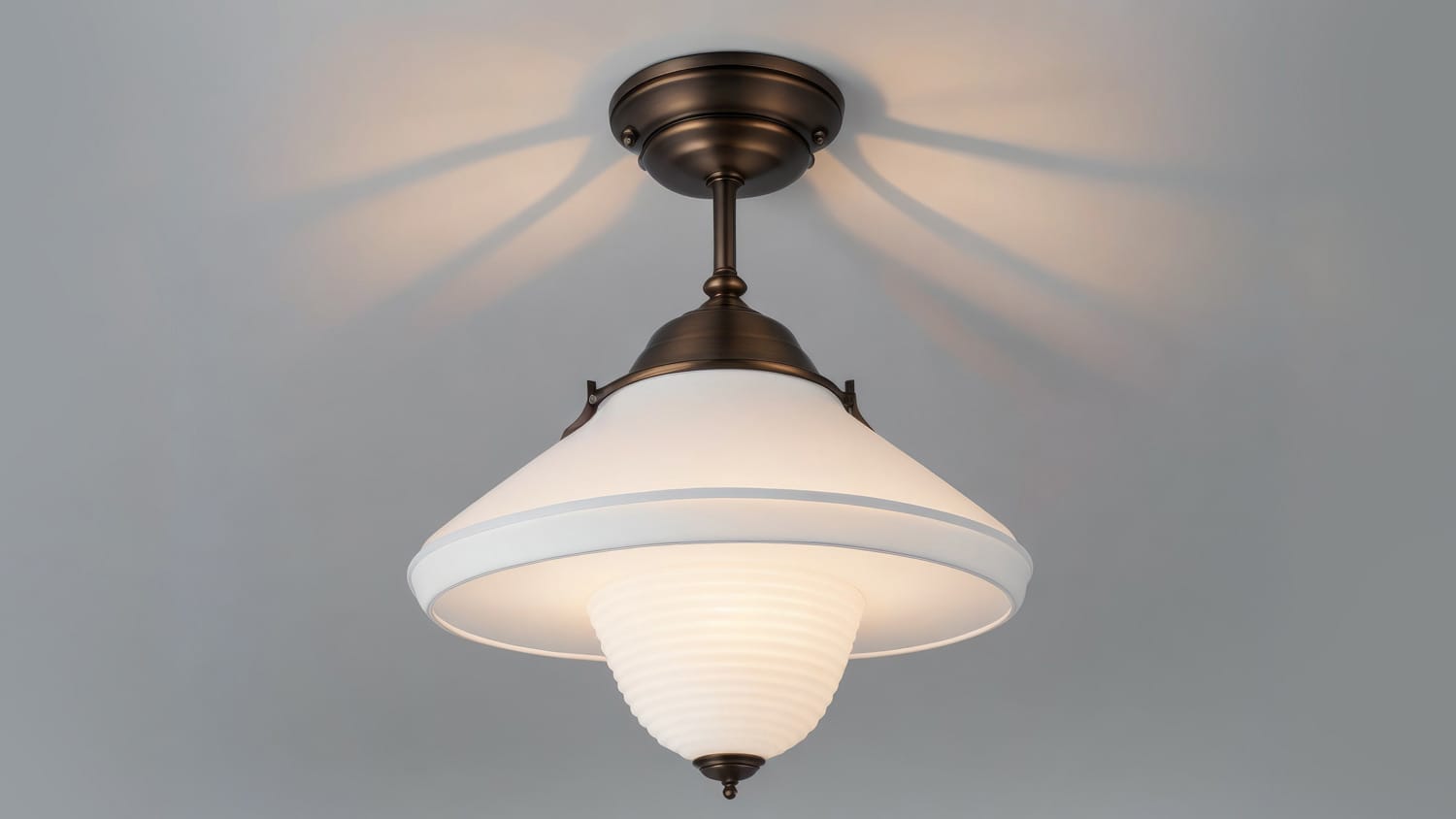 semi-flush mount ceiling fixture