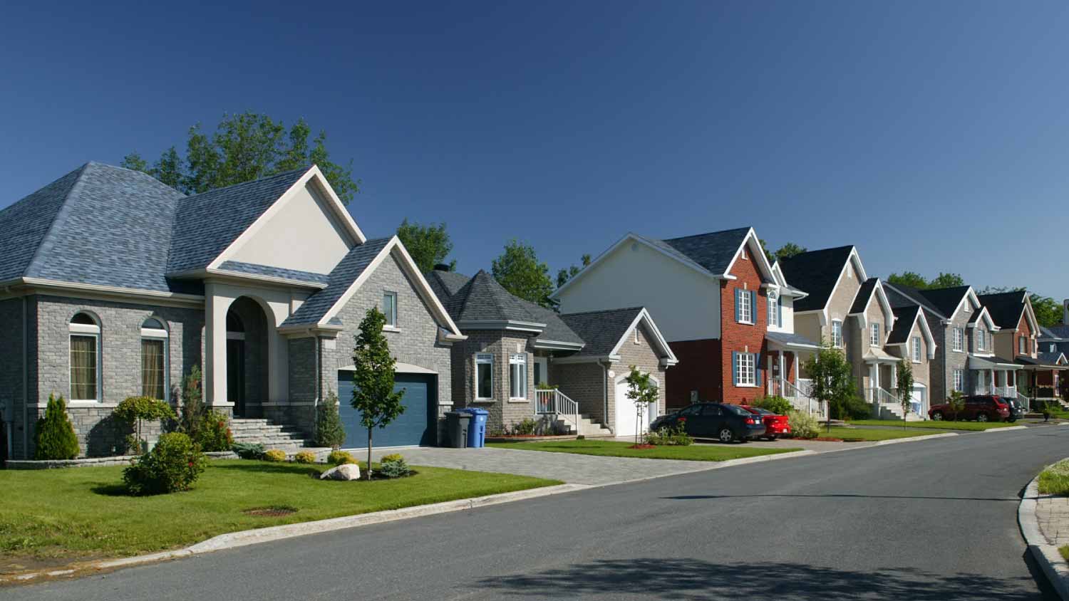 Residential district view