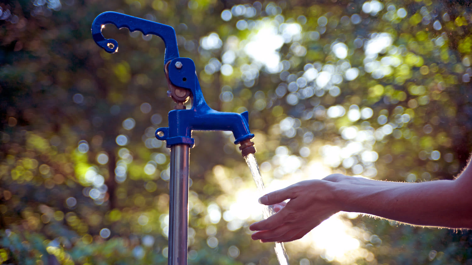 Fresh well water
