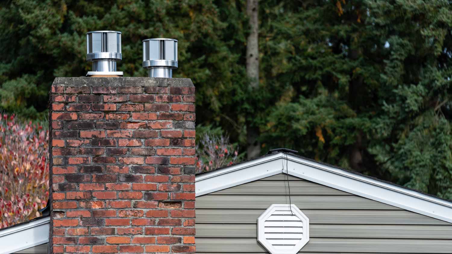 Attic fan exhaust vent