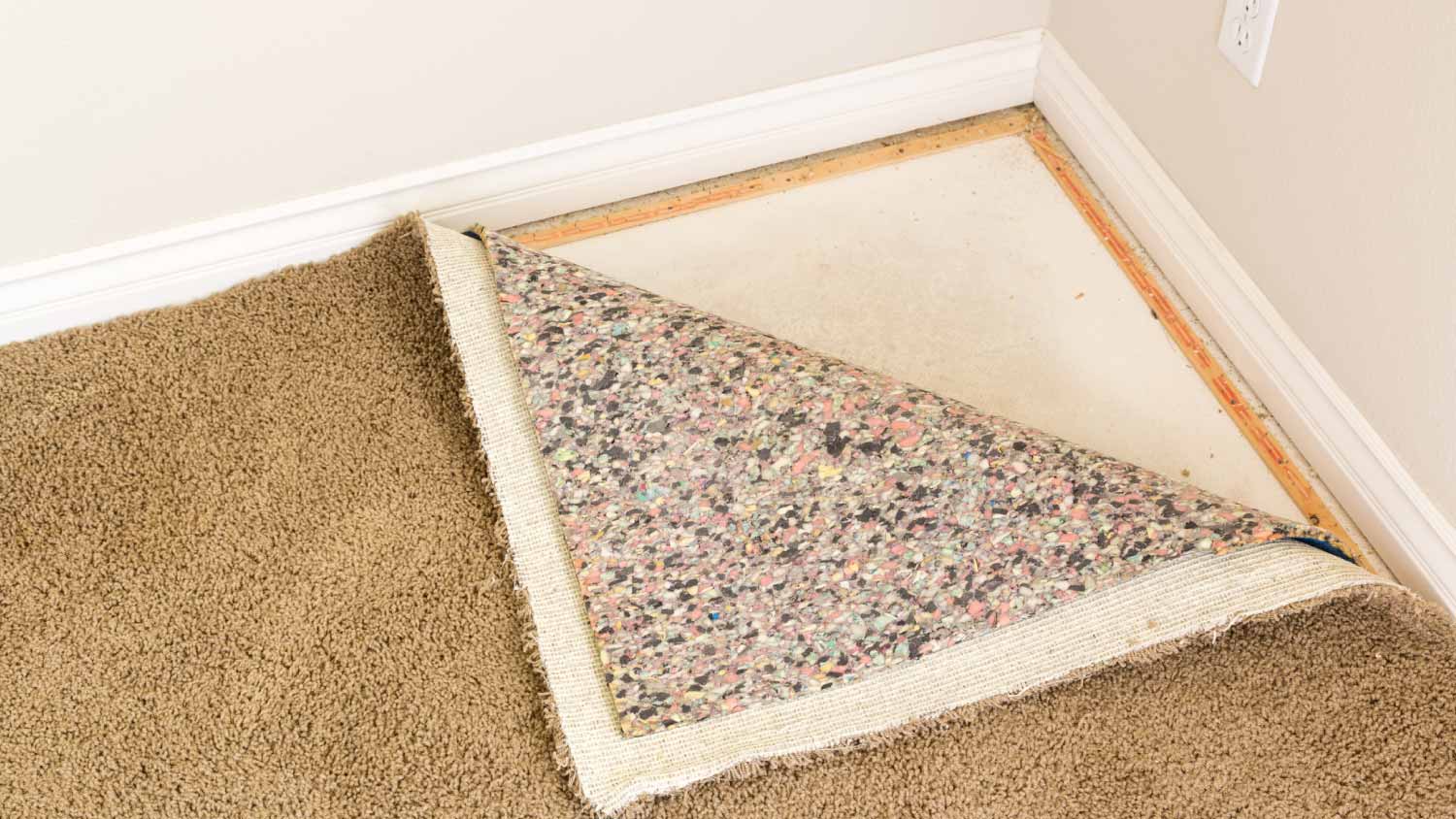 Replacing carpet padding