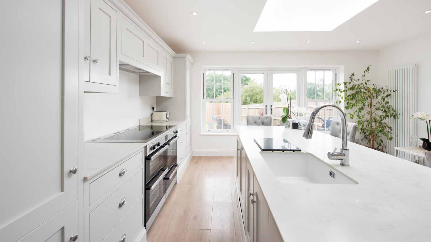 Interior view of a modern kitchen