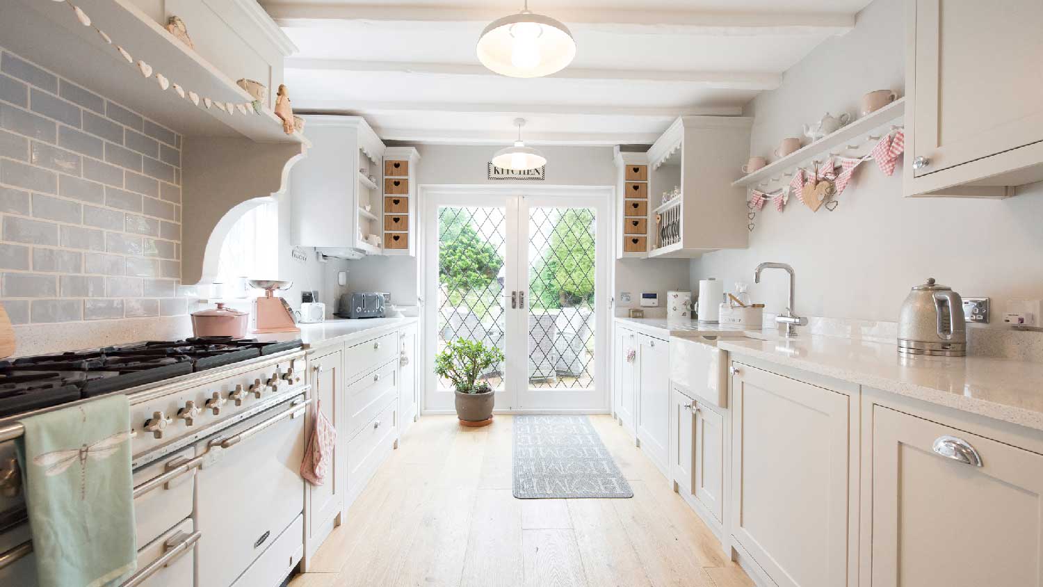 A large bright kitchen