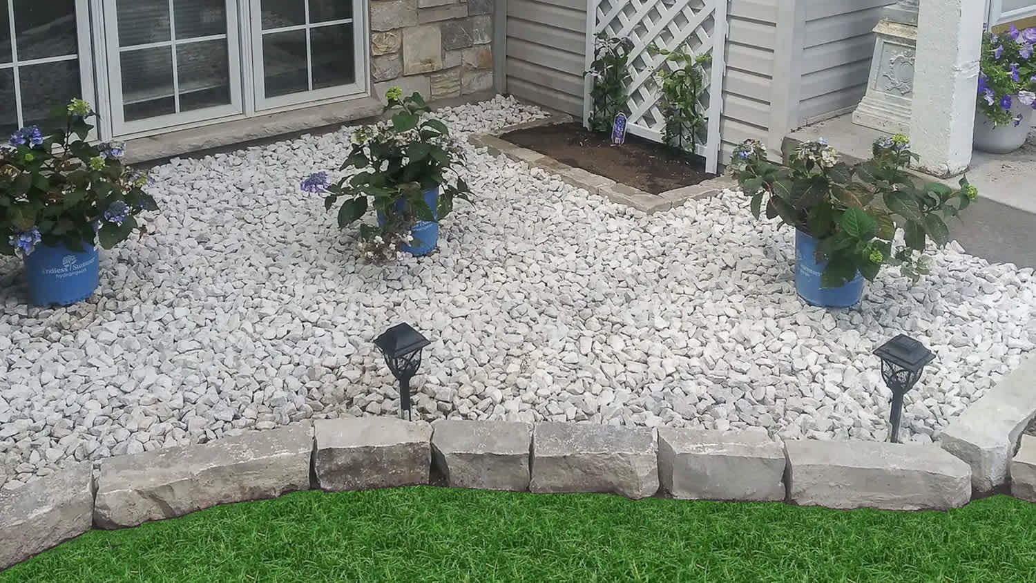 Stone garden ending