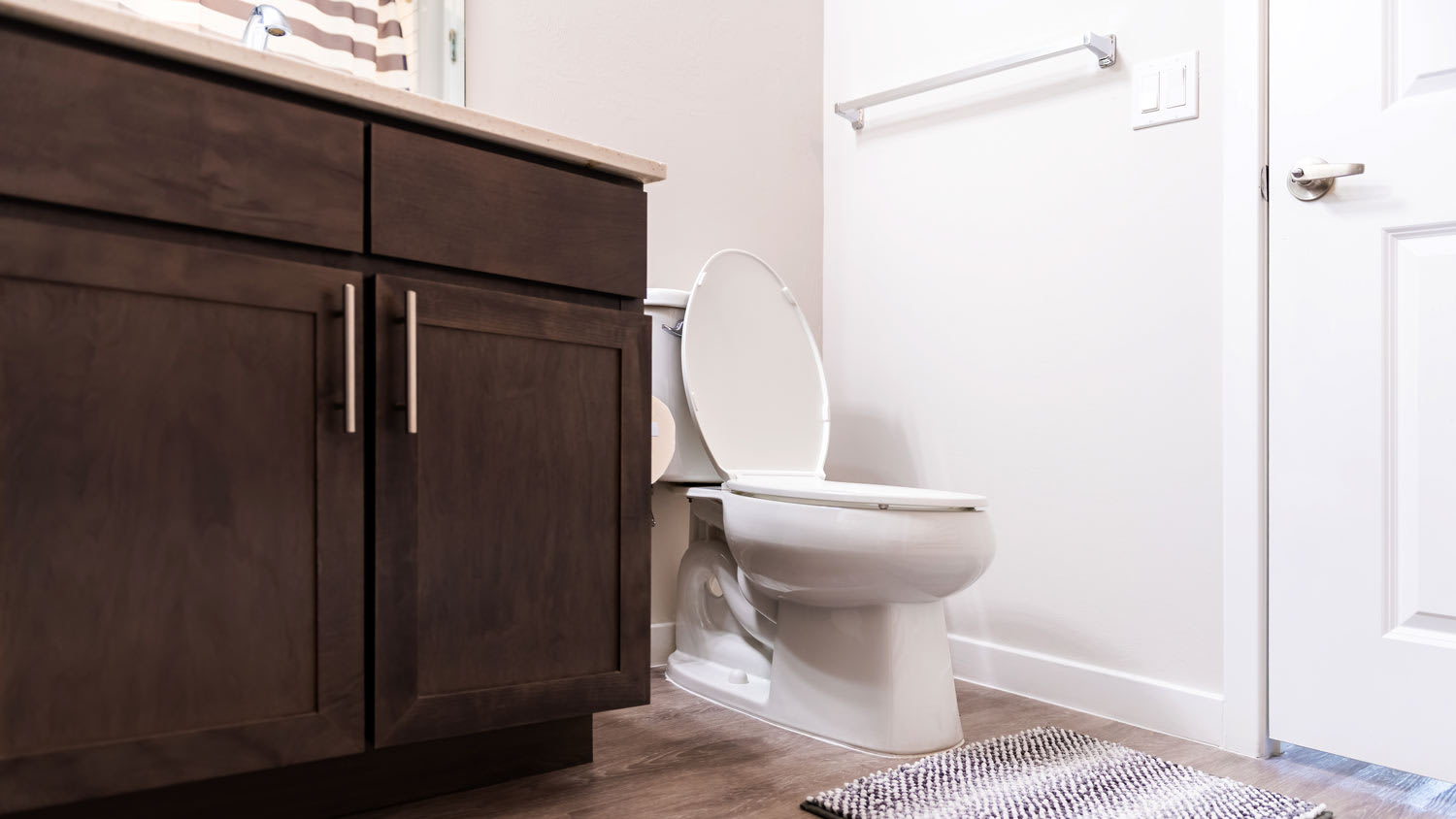 empty modern bathroom